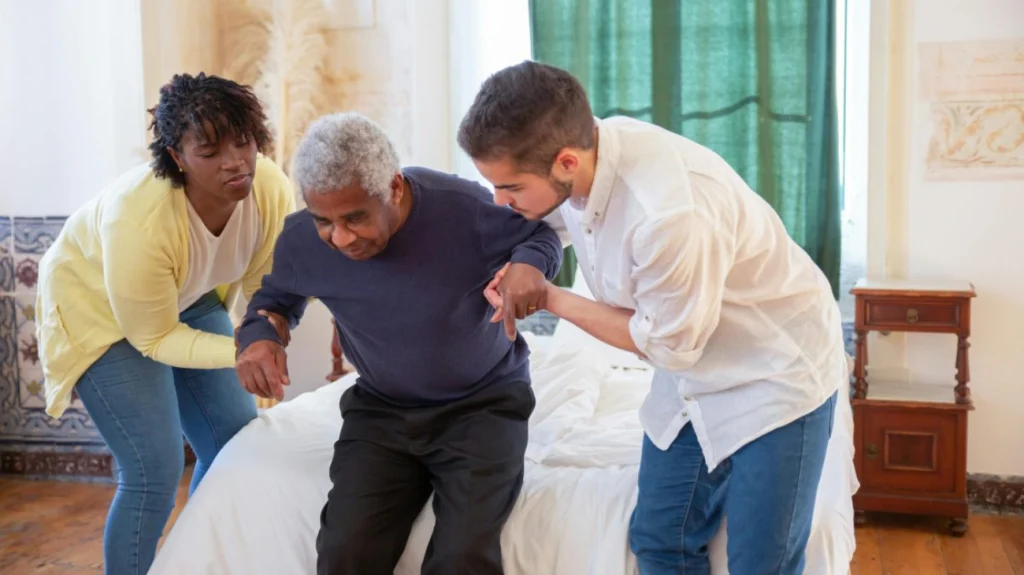 Helping the Elderly Walk