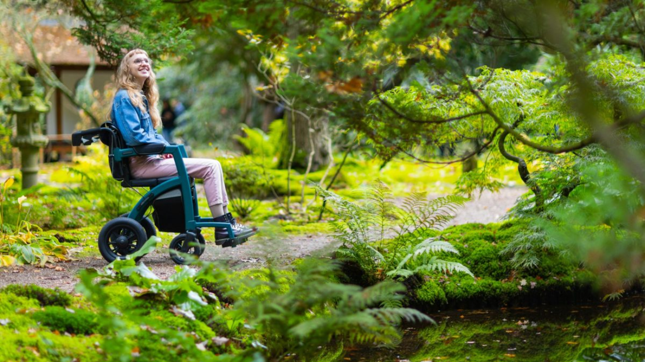 Woman in Wheelchair