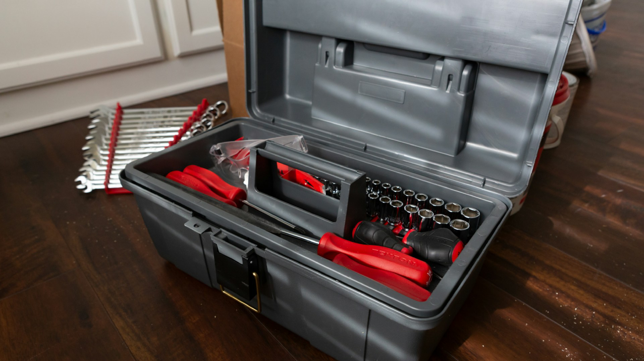 tools in toolbox