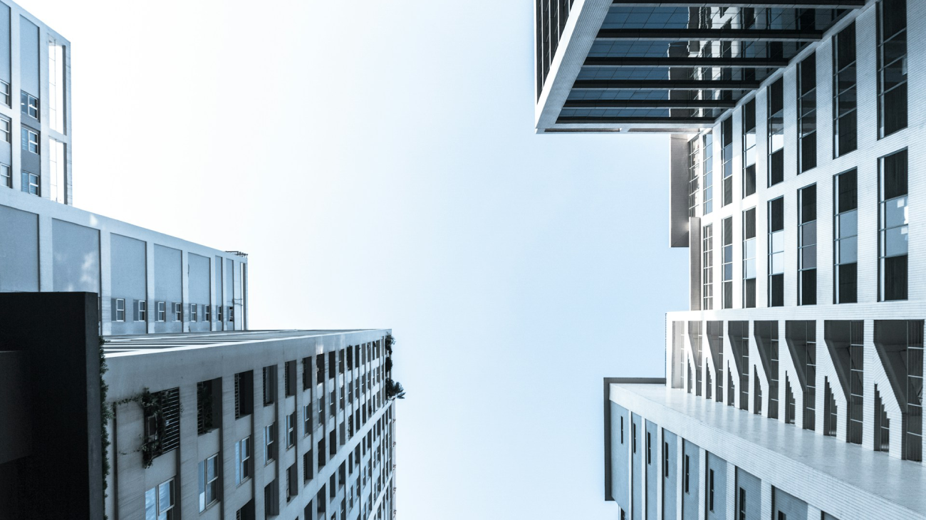 Tall Urban Skyline View
