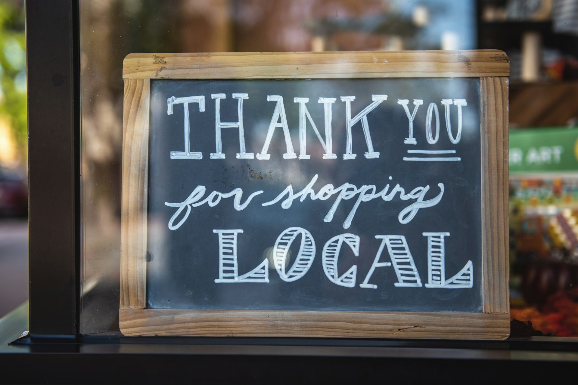 thank you for supporting local businesses; your choice helps them thrive